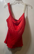 Load image into Gallery viewer, Zara Womens Red Sleeveless Collarless Pullover Camisole Blouse Top Size Medium