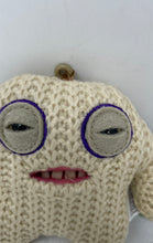 Load image into Gallery viewer, Zuru Fuggler Keyring Doll Beige Plush Stuffed Animal Addo Clip On Toy With Tags