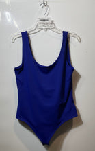 Load image into Gallery viewer, Express Womens Blue Sleeveless Racerback Scoop Neck Bodysuit Tank Top No Size