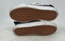 Load image into Gallery viewer, Vans Boys Off The Wall 721356 Black Orange Yellow Suede Sneakers Shoes Size 3Y