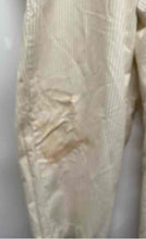 Load image into Gallery viewer, Gap Womens Beige Pinstriped Cotton Cropped Chino Pants Size 16 With Tag