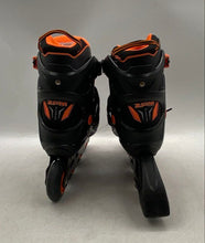 Load image into Gallery viewer, 2PM Sports Unisex Kids Black Adjustable Rollerblades Inline Skate Size 1-4