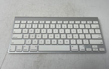 Load image into Gallery viewer, Apple A1314 White Silver Wireless Bluetooth Portable Keyboard Not Tested