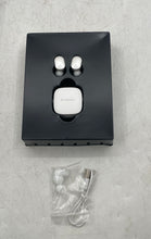 Load image into Gallery viewer, Brookstone Shimmer Sync White Bluetooth Compact True Wireless Earbuds In Box