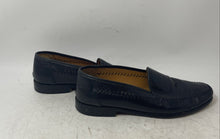 Load image into Gallery viewer, Sandro Moscoloni Mens Black Leather Round Toe Slip-On Loafer Shoes Size 8.5