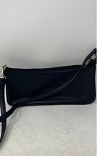 Load image into Gallery viewer, Giani Bernini Womens Black Leather Inner Pockets Top Zipper Shoulder Bag