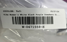 Load image into Gallery viewer, Nike Womens Revolution 6 Next Nature DC3729 White Black Purple Sneaker Shoes 9.5