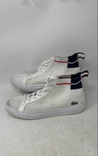 Load image into Gallery viewer, Lacoste Mens LA Piquee Mid 0721 1 CMA White Lace-Up Sneaker Shoes Size 9.5