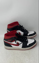 Load image into Gallery viewer, Nike Mens Air Jordan 1 Mid Multicolor Mid Top Lace-Up Sneaker Shoes Size 10.5