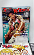 Load image into Gallery viewer, Lot Of 7 Rolling Stone Music Sports & Politics Paperback Magazines 2016