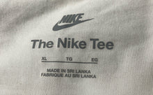 Load image into Gallery viewer, Nike Mens White Sportswear Club Short Sleeve Crew Neck Pullover T-Shirt Size XL