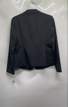 Load image into Gallery viewer, Liz Claiborne Career Womens Dark Gray Long Sleeve One-Button Blazer Size 10P