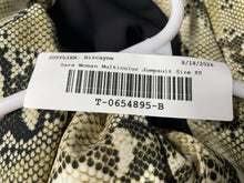 Load image into Gallery viewer, Zara Womens Multicolor Animal Print Long Sleeve One-Piece Jumpsuit Size XS