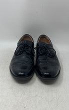 Load image into Gallery viewer, Clarks Mens Black Leather Waterproof Lace-Up Wingtip Oxford Dress Shoes Size 9 M