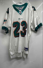 Load image into Gallery viewer, Reebok Mens White NFL Miami Dolphins Ronnie Brown #23 Football Jersey Size XL
