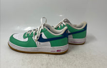 Load image into Gallery viewer, Nike Kids Air Force 1 Low LV8 Play FJ4806-100 White Green Sneaker Shoes Size 3Y