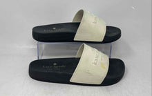 Load image into Gallery viewer, Kate Spade New York Womens Sunny White Black Slip-On Slide Sandals Size 7B
