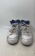 Load image into Gallery viewer, Nike Kids Air Jordan 5 Retro White Purple Lace-Up Basketball Shoes Size 7Y
