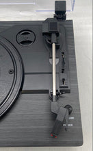 Load image into Gallery viewer, Model R612 Black Turntable Record Player With Speakers Needs Power Cable