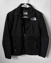 Load image into Gallery viewer, The North Face Boys Black Long Sleeve Denali Full-Zip Jacket Size Large 12