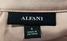 Load image into Gallery viewer, Alfani Womens Pink Pockets Collared Long Sleeve Button-Up Shirt Size S