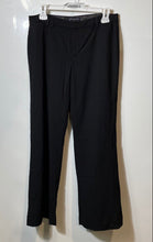 Load image into Gallery viewer, Banana Republic Womens Black Flat Front Stretch Pockets Dress Pants Size 4
