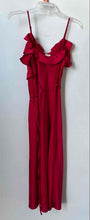 Load image into Gallery viewer, A New Day Womens Red Ruffle Sleeveless Midi Slip Dress Size XS