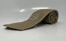 Load image into Gallery viewer, Hickey Freeman Mens Multicolor Geometric Print Silk Adjustable Long Designer Tie