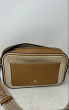 Load image into Gallery viewer, Michael Kors Womens Maeve Brown East West Pocket Zipper Large Crossbody Bag