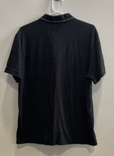 Load image into Gallery viewer, Banana Republic Mens Black Short Sleeve Button Front Polo Shirt Size Large