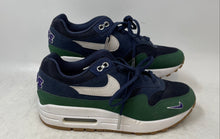 Load image into Gallery viewer, Nike Womens Air Max 1 '87 Blue Green Low Top Lace-Up Sneaker Shoes Size 7