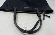 Load image into Gallery viewer, Kate Spade New York Womens Dawn Black Double Handle Zip Top Lined Tote Bag
