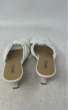 Load image into Gallery viewer, Vaneli Womens Marvel Glove White Leather Slip-On Slide Sandals Size 8M