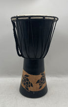 Load image into Gallery viewer, Tribal Djembe Carved Design Percussion Bongo Hand Drum Circle Instrument