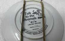 Load image into Gallery viewer, Franklin Mint Talk To The Animals By Evie Limited Edition Porcelain Plate