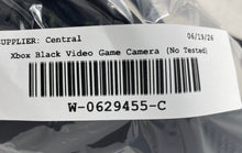 Load image into Gallery viewer, Microsoft Xbox Black Wired Video Game Camera Motion Sensor Not Tested
