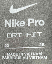 Load image into Gallery viewer, Nike Womens Black Pull On Skinny Leg Sport Ankle Leggings Size 2X