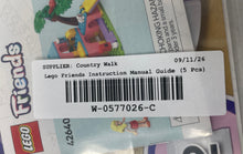 Load image into Gallery viewer, Lot Of 5 Pcs Assorted Lego Friends Booklets Instruction Manuals Guides