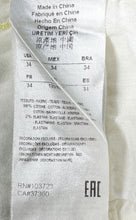 Load image into Gallery viewer, Armani Exchange Mens Yellow Flat Front Slim Fit Straight Leg Chino Pants Sz 34R