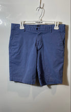 Load image into Gallery viewer, Boss Hugo Boss Mens Blue Flat Front Slim Fit Stretch Chino Shorts Size 30R