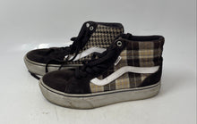 Load image into Gallery viewer, Vans Womens Filmore Hi Off The Wall Brown White Lace-Up Sneaker Shoes Size 8