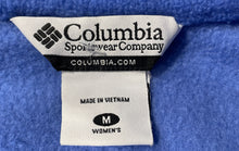 Load image into Gallery viewer, Columbia Womens Benton Springs Light Blue Fleece Mock Neck Full-Zip Jacket Sz M