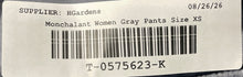 Load image into Gallery viewer, Nonchalant Label Womens Gray Pleated Front Wide-Leg Trouser Pants Size XS