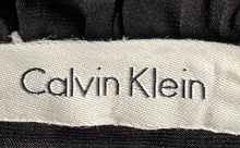 Load image into Gallery viewer, Calvin Klein Womens Black Ruffle Sleeveless Pullover Blouse Top No Size