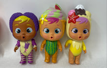 Load image into Gallery viewer, Cry Babies Magic Tears Icy World Frozen Frutti Series Toys Doll Lot Of 6 Pcs