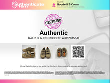 Load image into Gallery viewer, Authentic Polo Ralph Lauren Kids Beige Round Toe Sneaker Shoes Size 10 Stained
