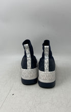 Load image into Gallery viewer, Michael Kors Womens Skyler Blue Round Toe Wedge Heel Sock Sneaker Shoes Size 8 M
