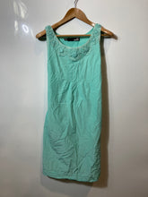 Load image into Gallery viewer, Authentic Love Moschino Womens Light Green Floral Sleeveless Sheath Dress Size 6