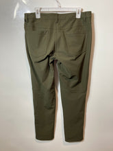 Load image into Gallery viewer, Lululemon Mens Green Flat Front Pockets Straight Leg Chino Pants Size 34