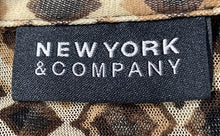 Load image into Gallery viewer, New York & Company Womens Multicolor Print Long Sleeve Button-Up Shirt Size S